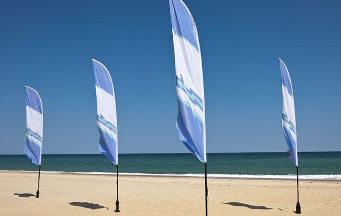 Unieke toepassingen van beachflags