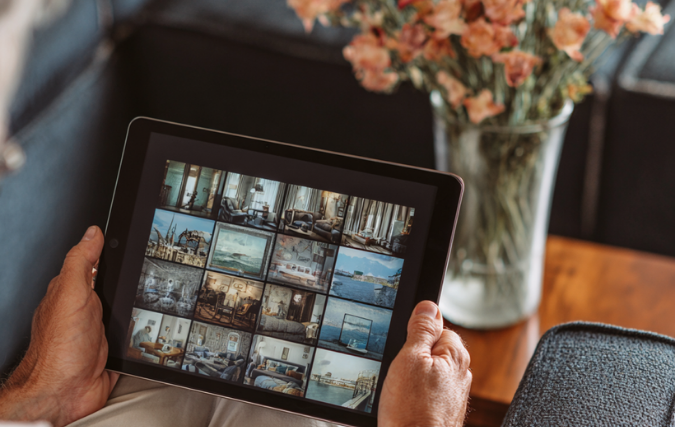 De magie van het digitale fotolijstje