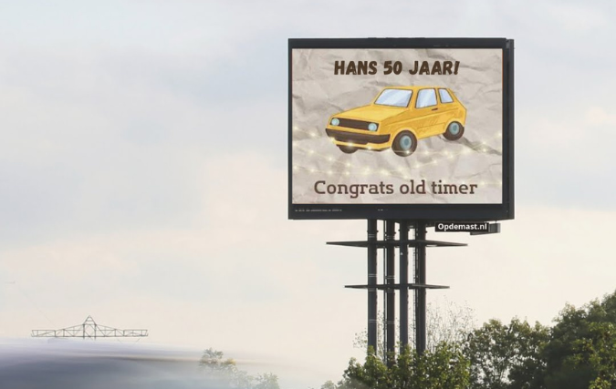 Greetz en Hallmark krijgen concurrentie van Digitale Reclamemasten