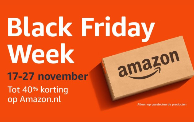 Tienduizenden deals tijdens Amazon.nl Black Friday Week van 17 november t/m 27 november
