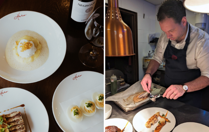 Chef-kok Bjorn Stukje heeft culinaire ambities met Bistro Hero in Den Dolder