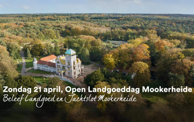 21 april Open Landgoeddag - Landgoed en Jachtslot Mookerheide