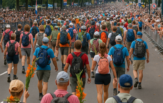 Nijmeegse Vierdaagse 2025 van start: wandelen, vieren en verbinden