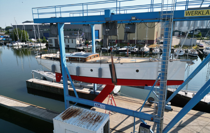 Bestevaer 56 Namaste te water bij KM Yachtbuilders