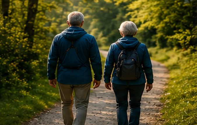 Wandelen na je vijftigste: rustig bewegen en meer beleven